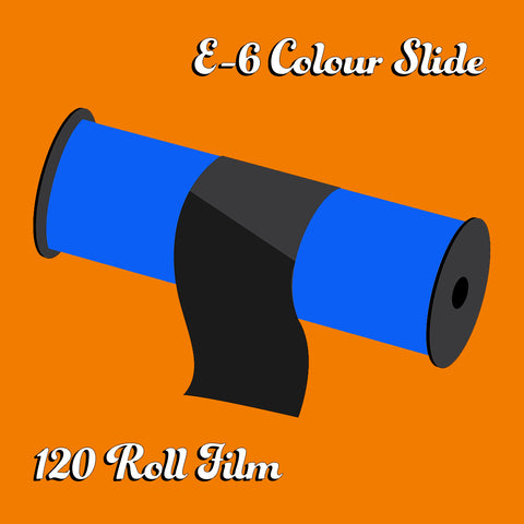 120 Roll Film E6 Slide Processing