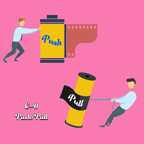 C41 Push/Pull Negative Developing